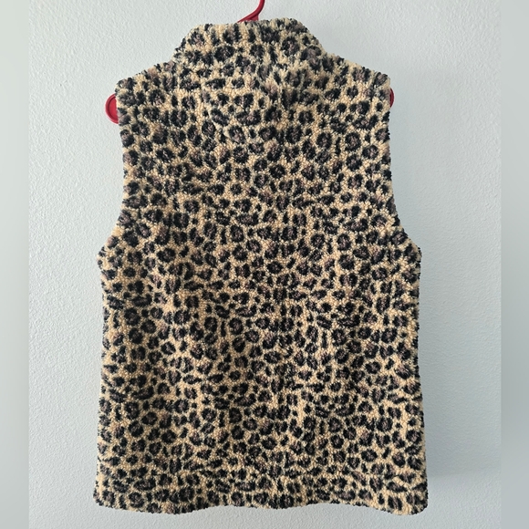 Calvin Klein Cheetah Print Polyester Vest Size Large - Picture 4 of 4